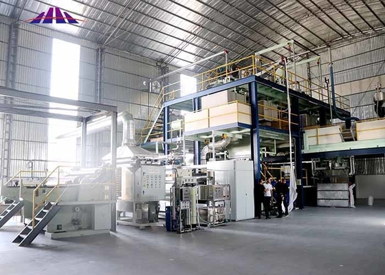 คุณภาพ 120gsm 4m PP สปันบอนเครื่องผ้านอนวูฟเวนความเร็วสูง โรงงาน